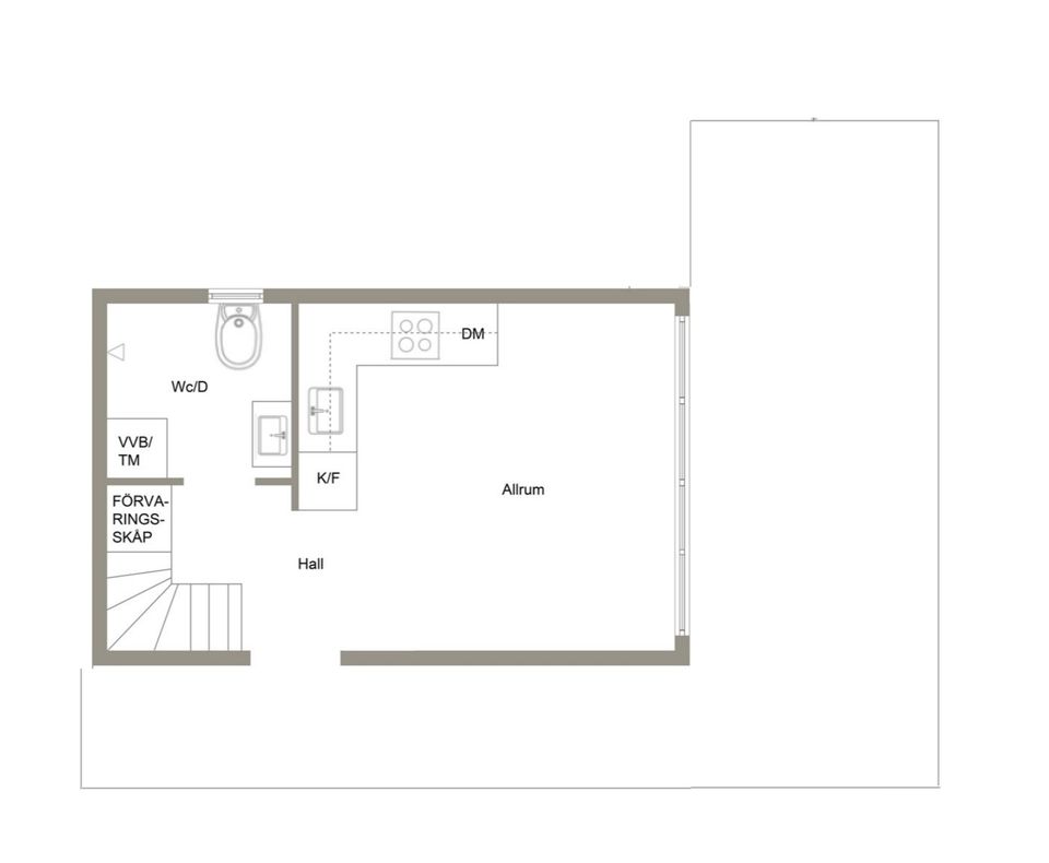 Bostadsrätt, Gläntstigen 4F, Högmora, Huddinge