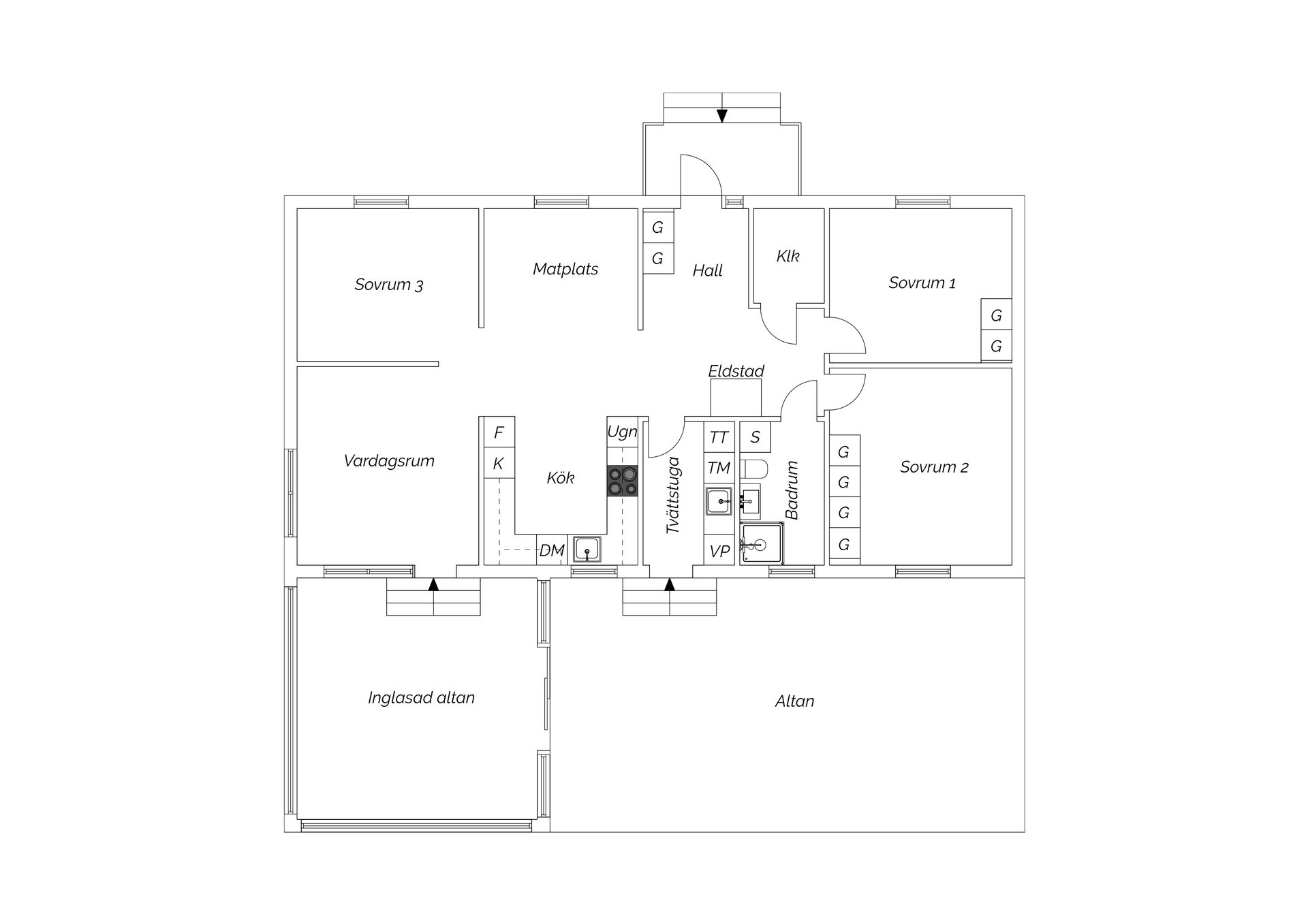 Villa, Rude 143, Vattjom, Sundsvall