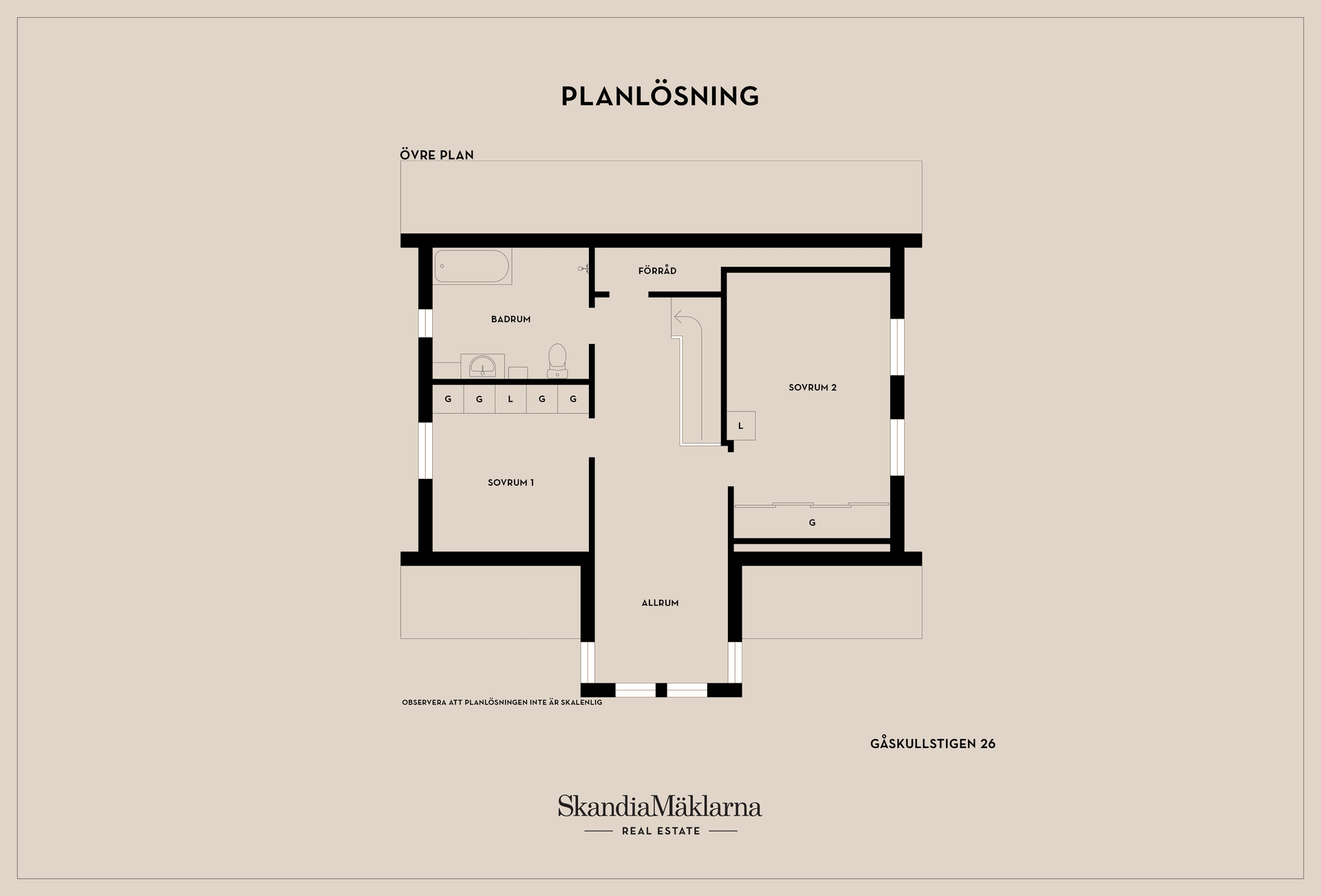 Villa, Gåskullstigen 26, Roxnäs, Eskilstuna