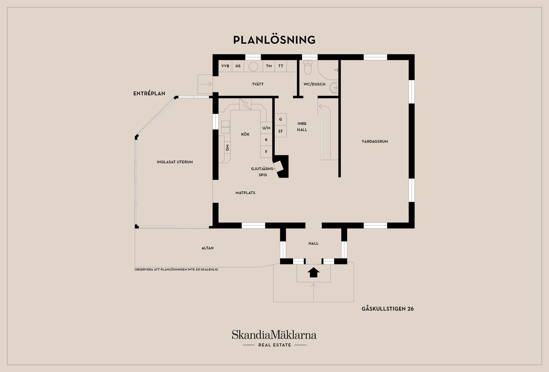 Villa, Gåskullstigen 26, Roxnäs, Eskilstuna