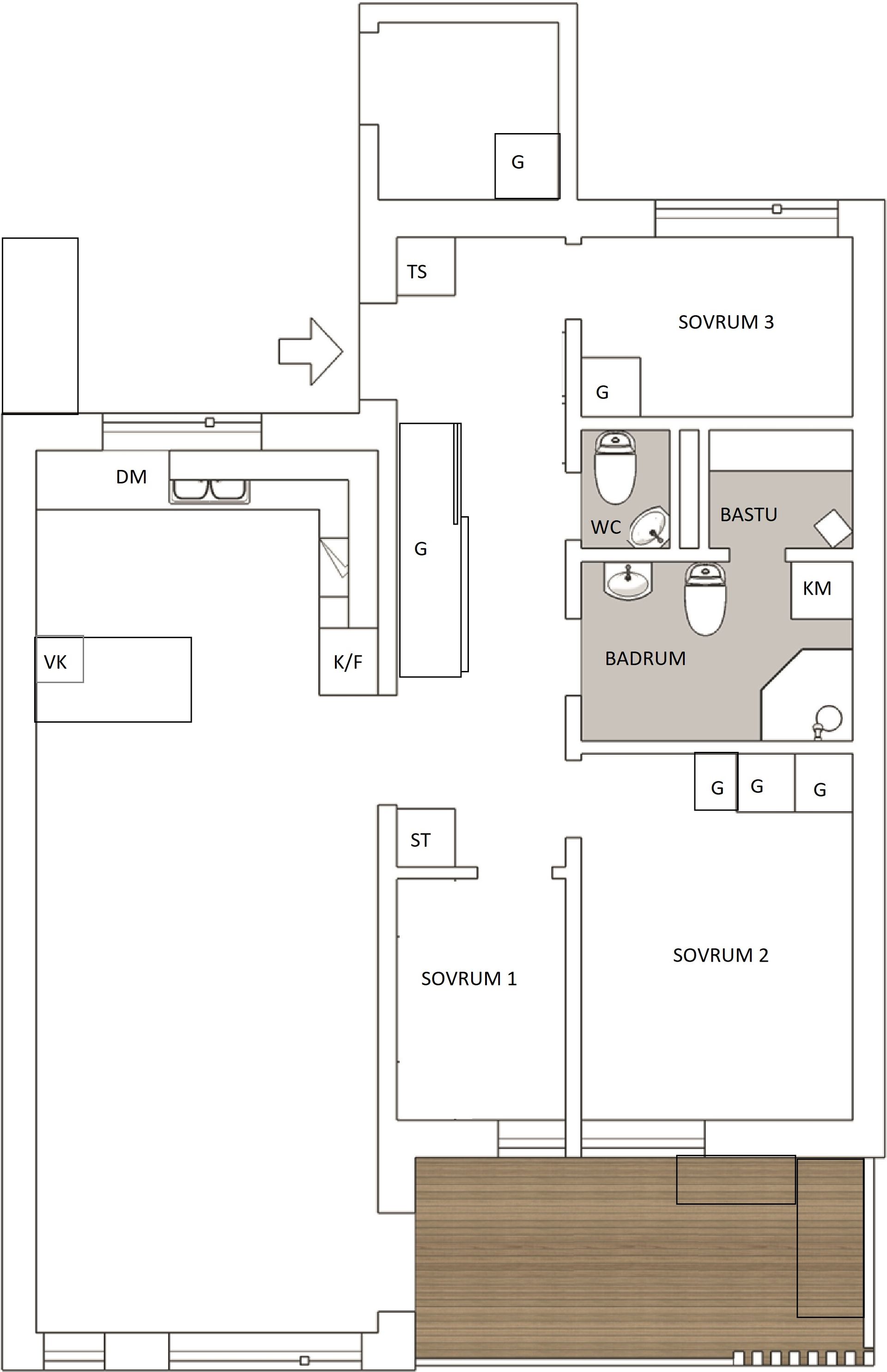 Bostadsrätt, Kyrkängesvägen 1C, Tegefjäll, Åre