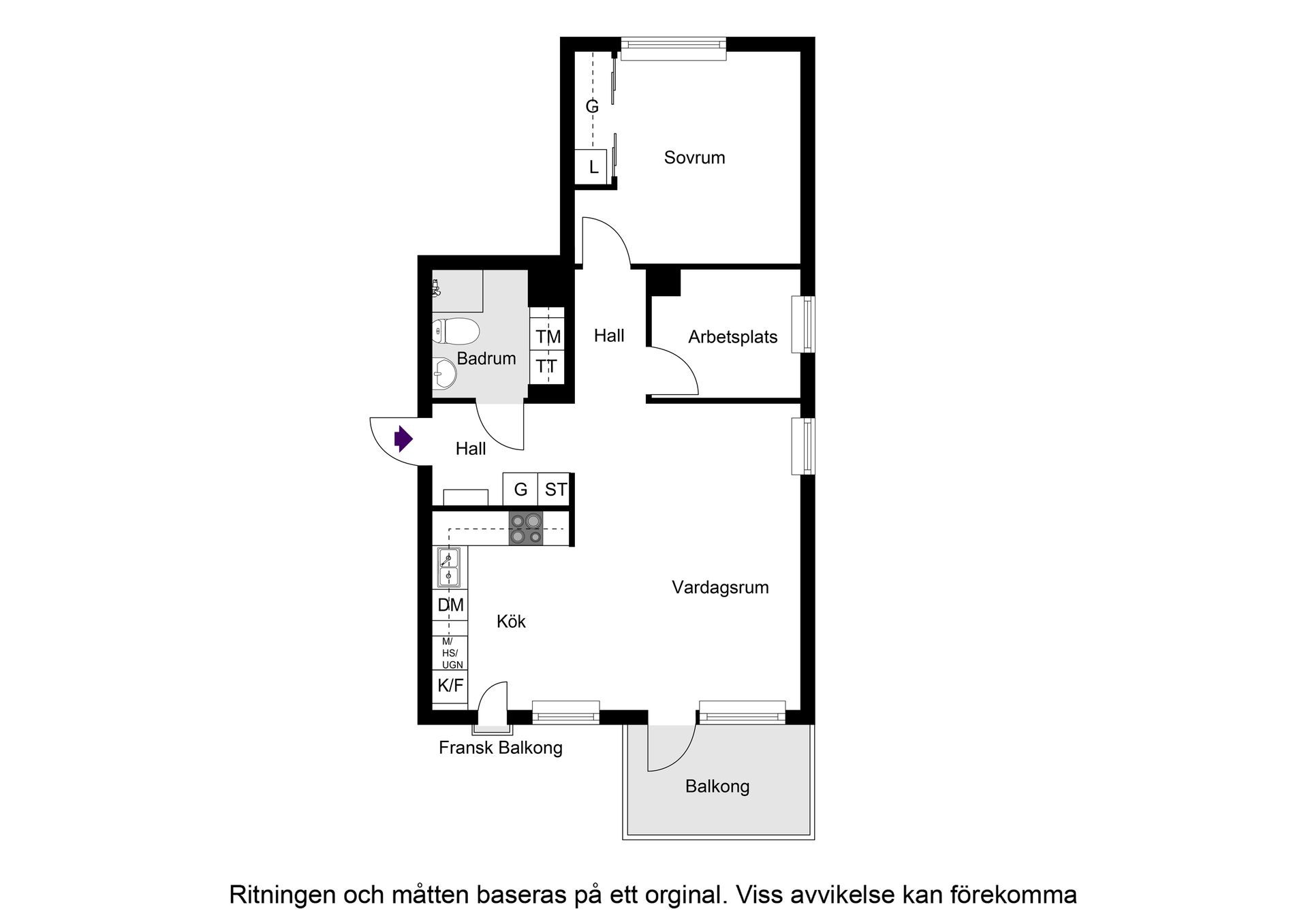 Bostadsrätt, Kanalvägen 8, Roslags-Näsby, Täby