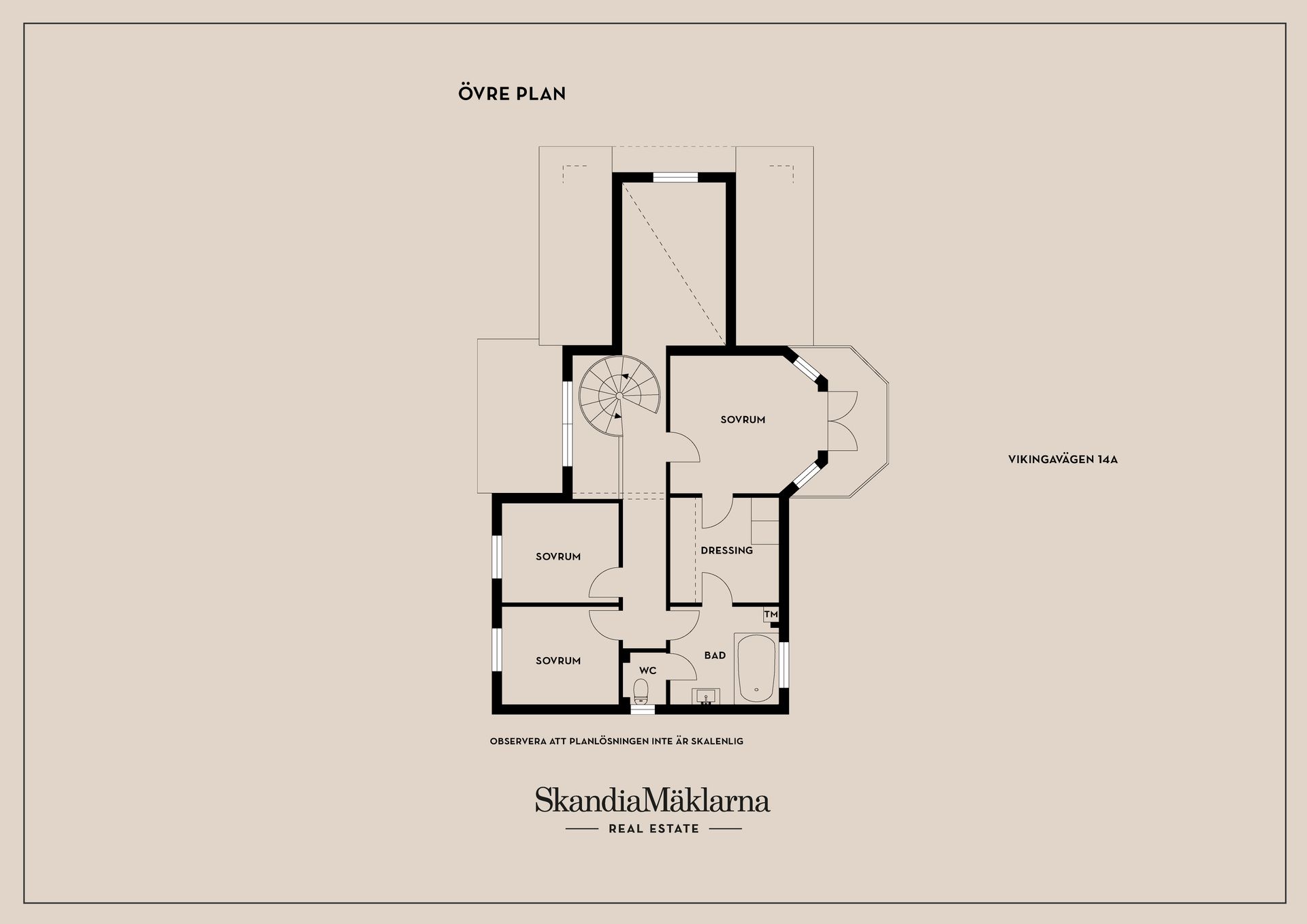 Villa, Vikingavägen 14A, Nacka