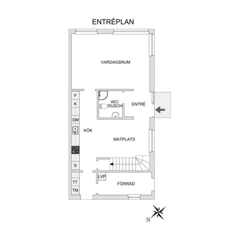 Bostadsrätt, Verkstadsvägen 95C, Verkstadsön, Motala