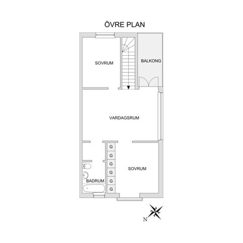 Bostadsrätt, Verkstadsvägen 95C, Verkstadsön, Motala
