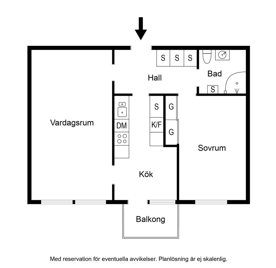 Bostadsrätt, Jungfrudansen 42, Huvudsta, Solna