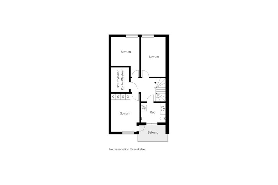 Radhus, Luleåvägen 391, Granloholm, Sundsvall