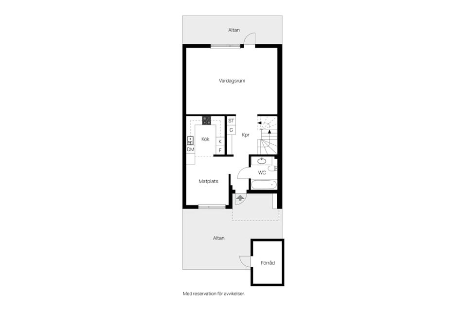 Radhus, Luleåvägen 391, Granloholm, Sundsvall