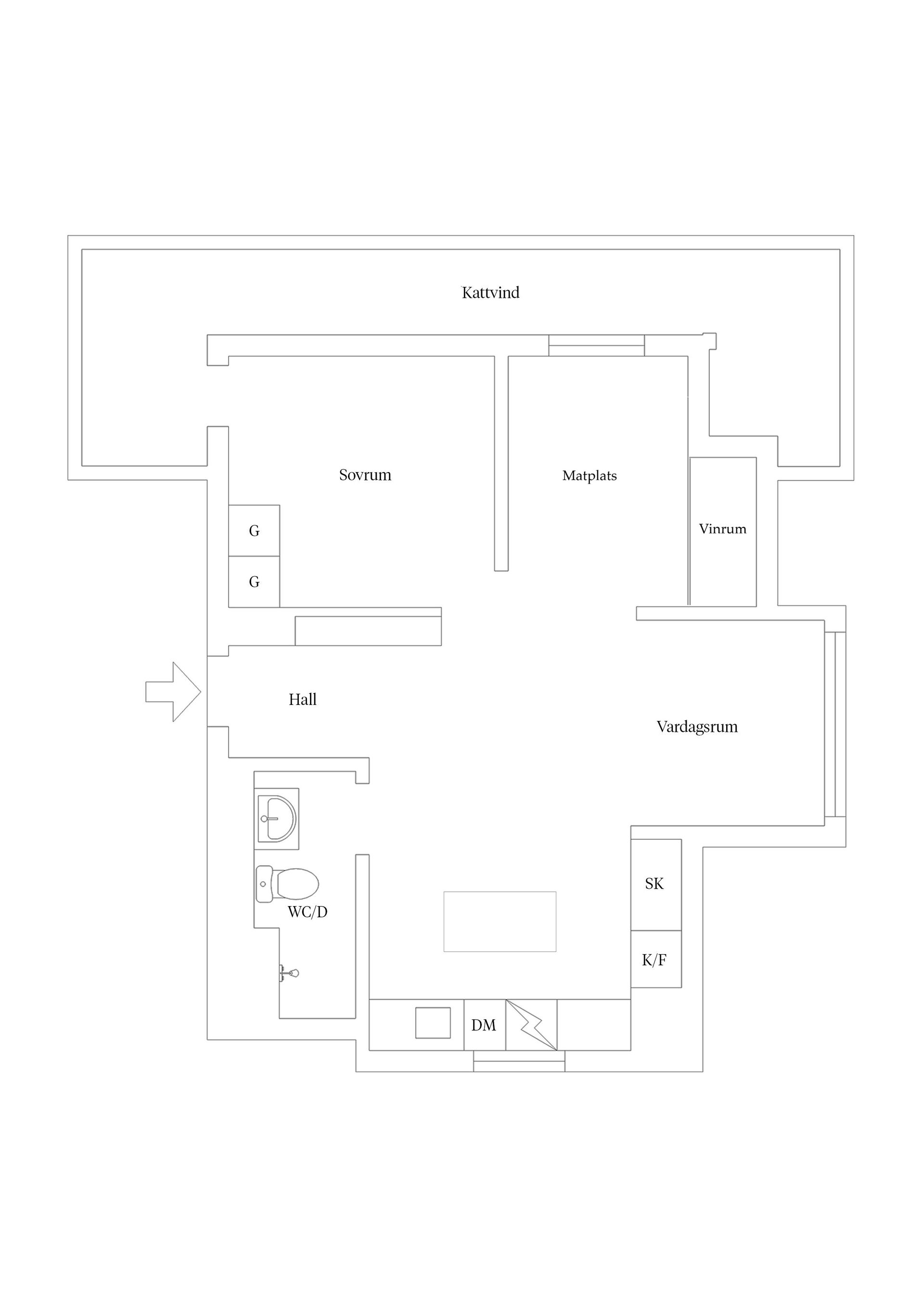 Bostadsrätt, Sysslomansgatan 35B, Luthagen, Uppsala