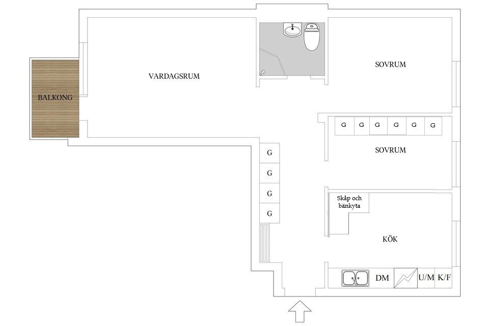 Bostadsrätt, Linnegatan 3A, Simrishamn