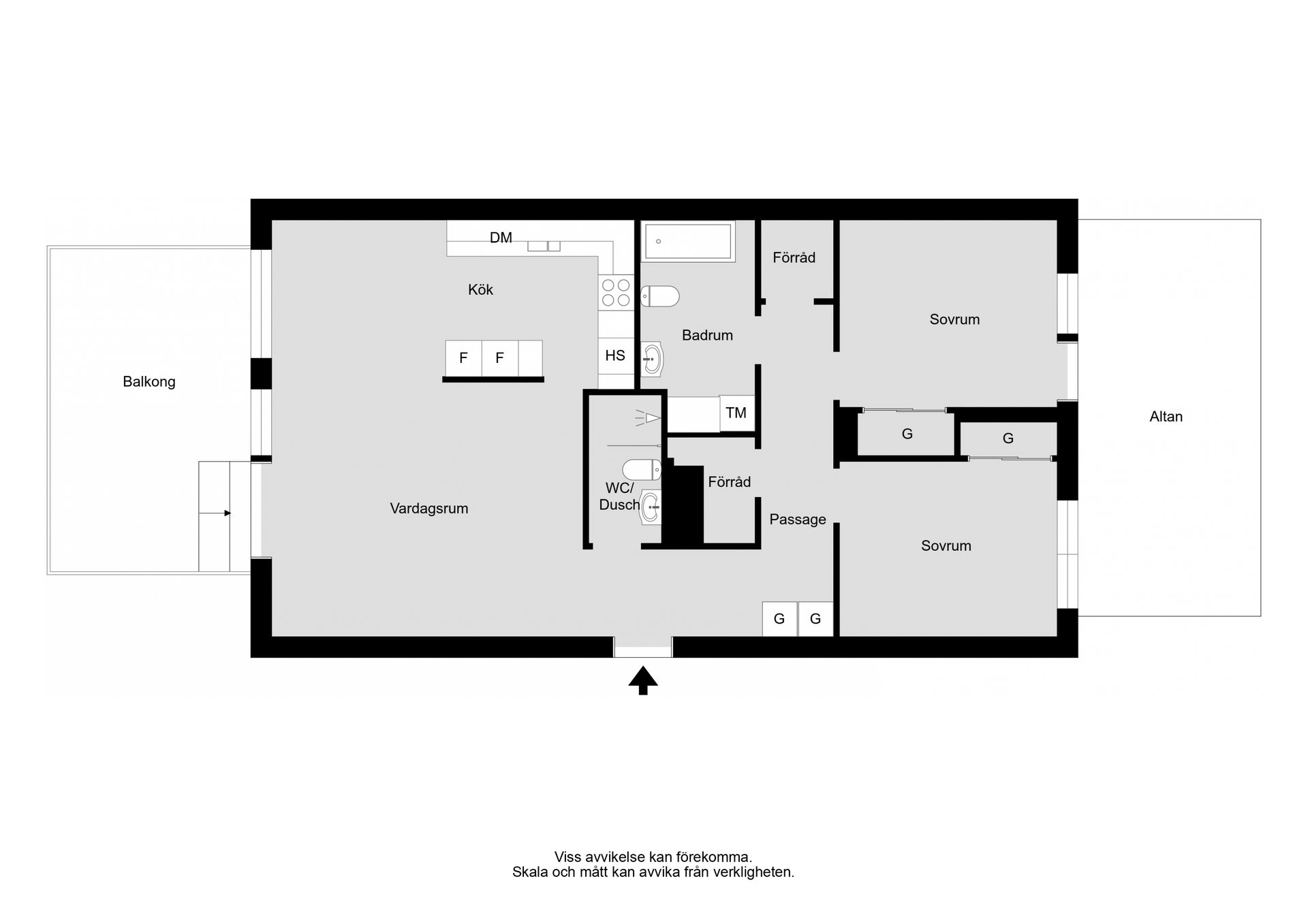 Bostadsrätt, Sågargatan 8B, Kungsängen / Industristaden, Uppsala