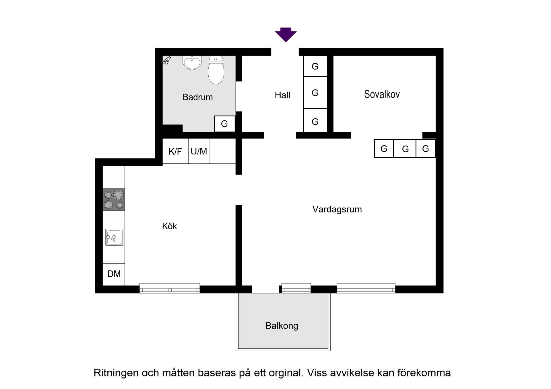 Bostadsrätt, Biblioteksgången 4, Täby Centrum, Täby