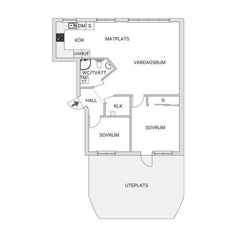 Bostadsrätt, Stenhuggargatan 20, Kålgården, Jönköping