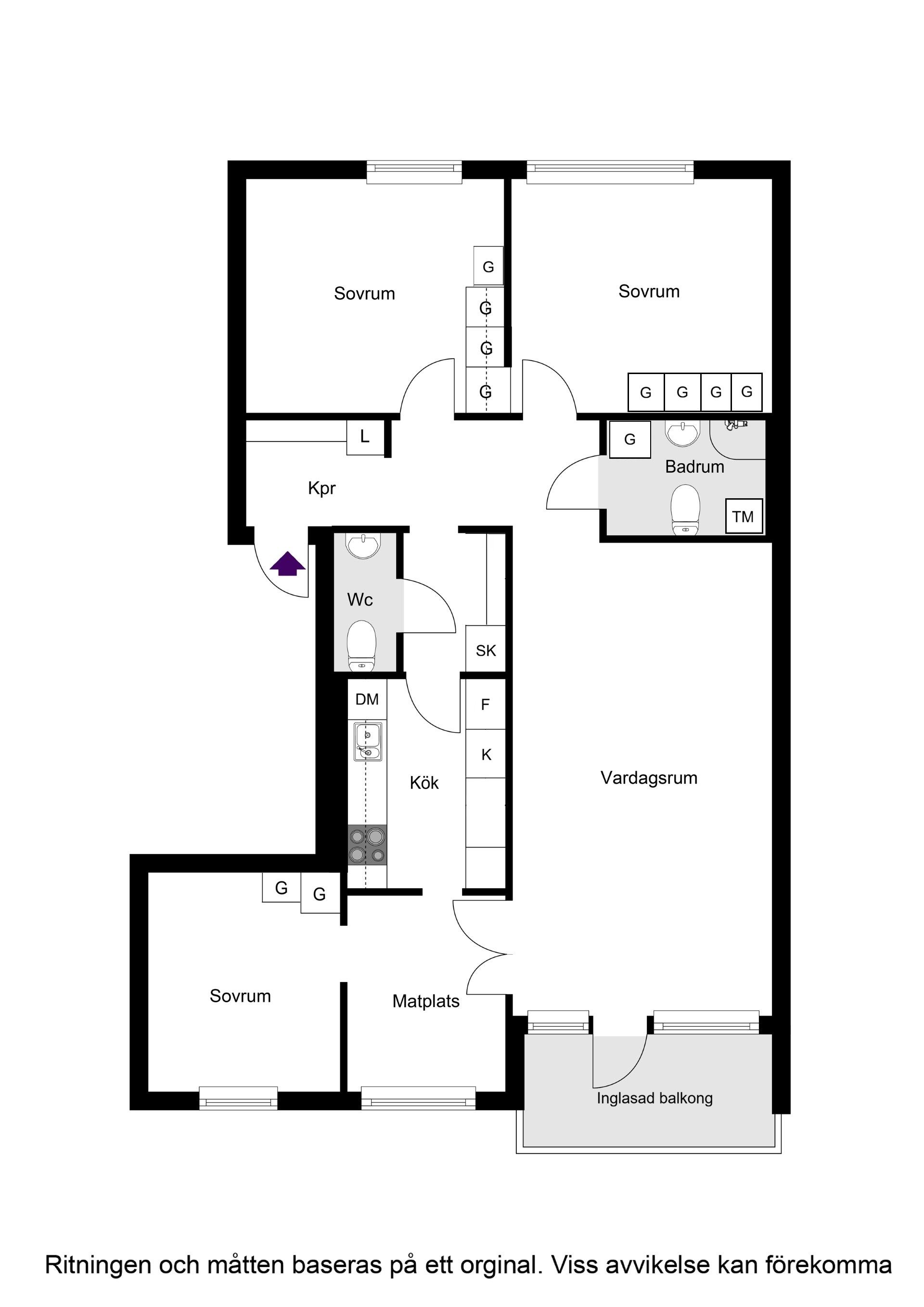 Bostadsrätt, Åkerbyvägen 324, Täby Centrum, Täby