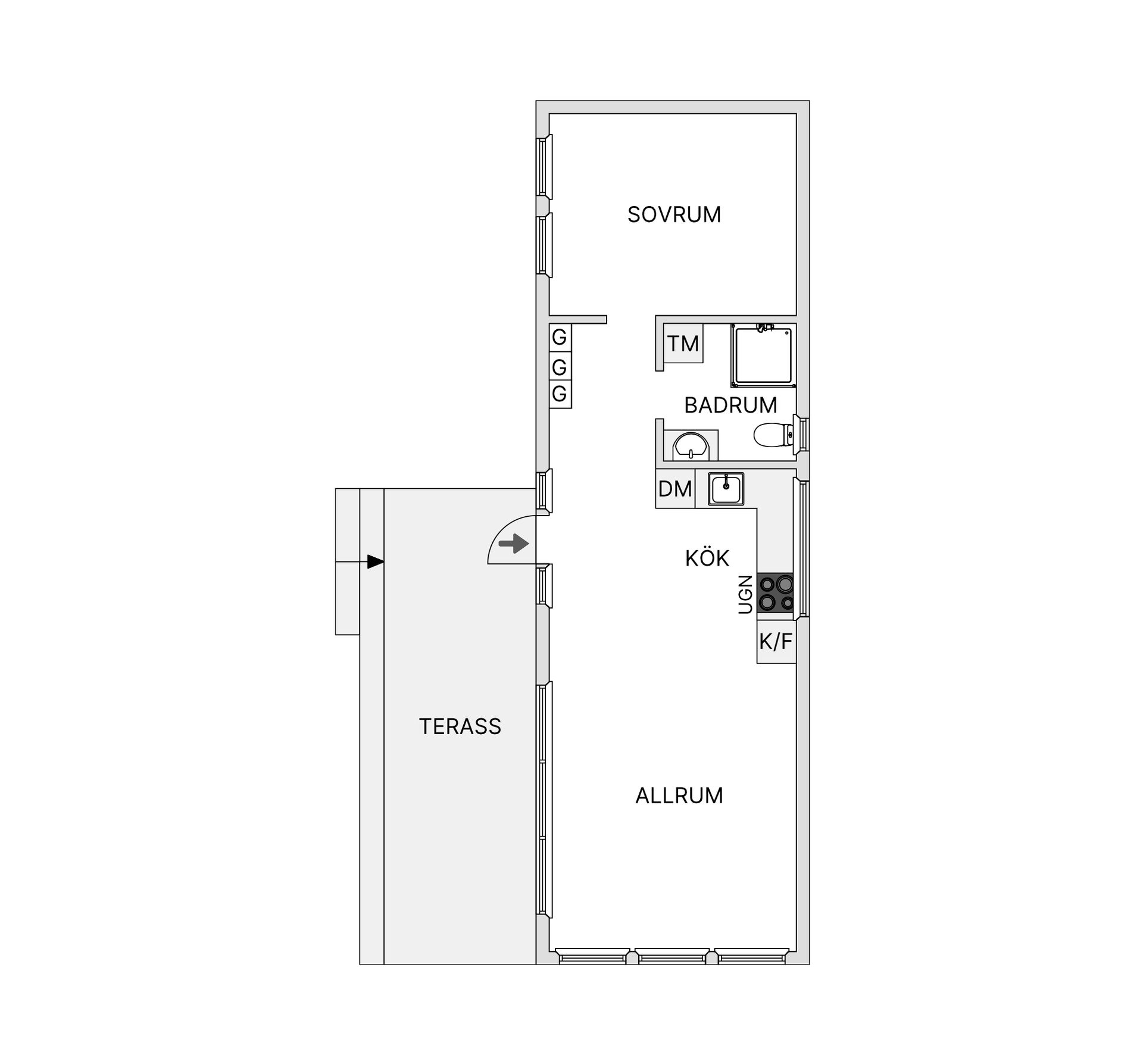 Fritidshus, Gissmisvägen 16, Grönfjäll, Vilhelmina