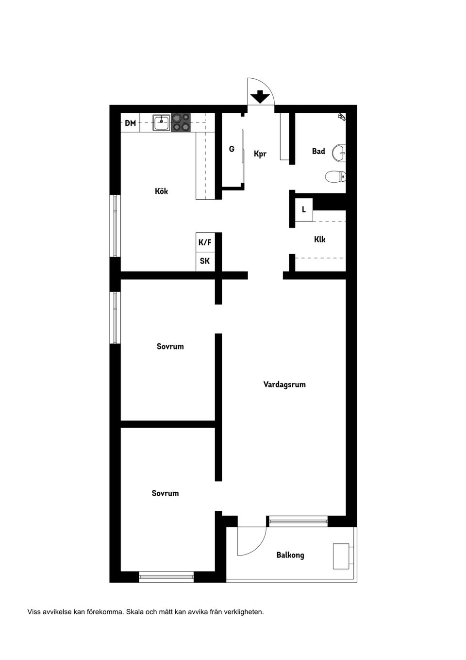 Bostadsrätt, Ångermanlandsgatan 16A, Centralt, Örnsköldsvik