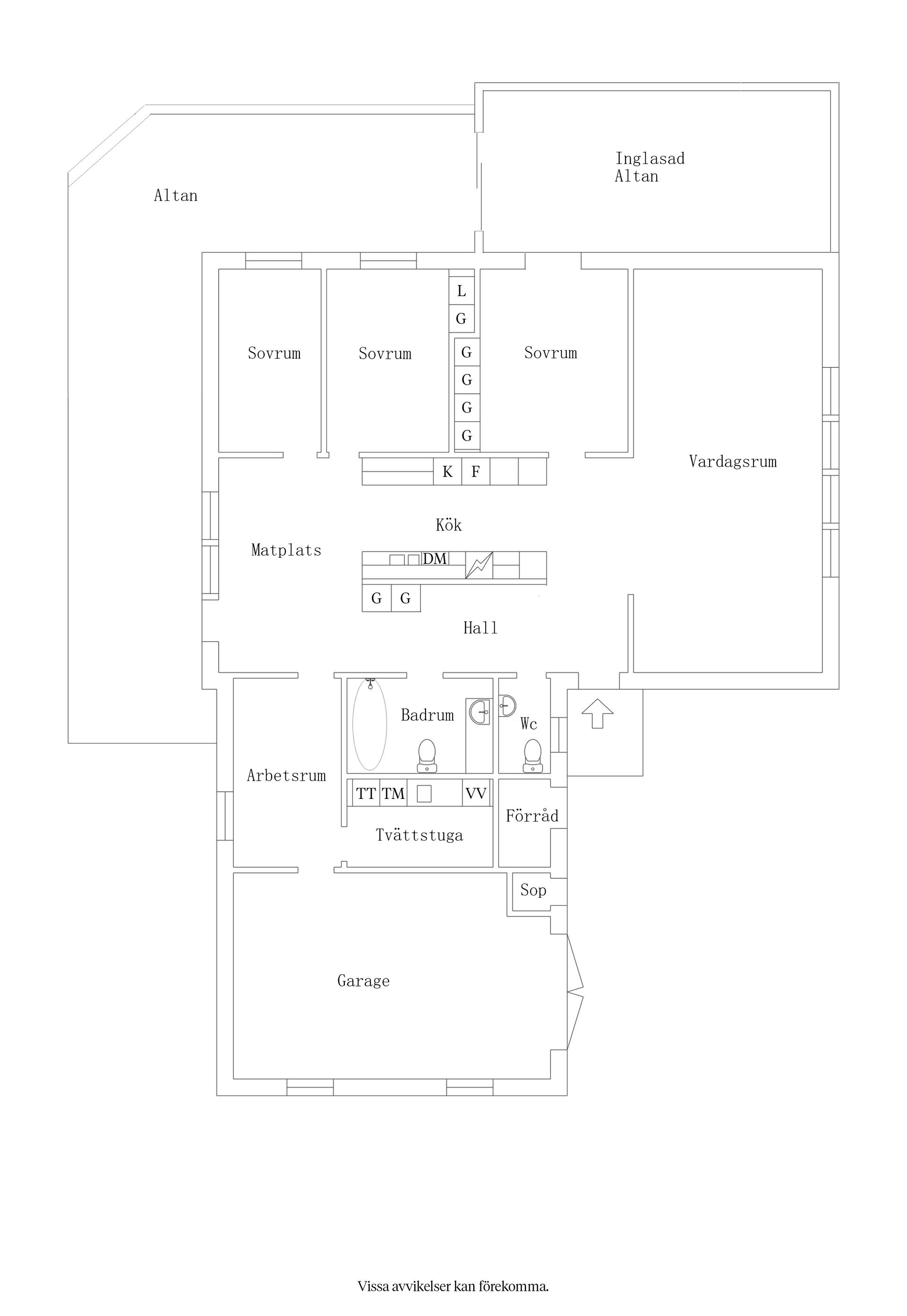 Villa, Kompasstigen 5, Moröbacke, Skellefteå