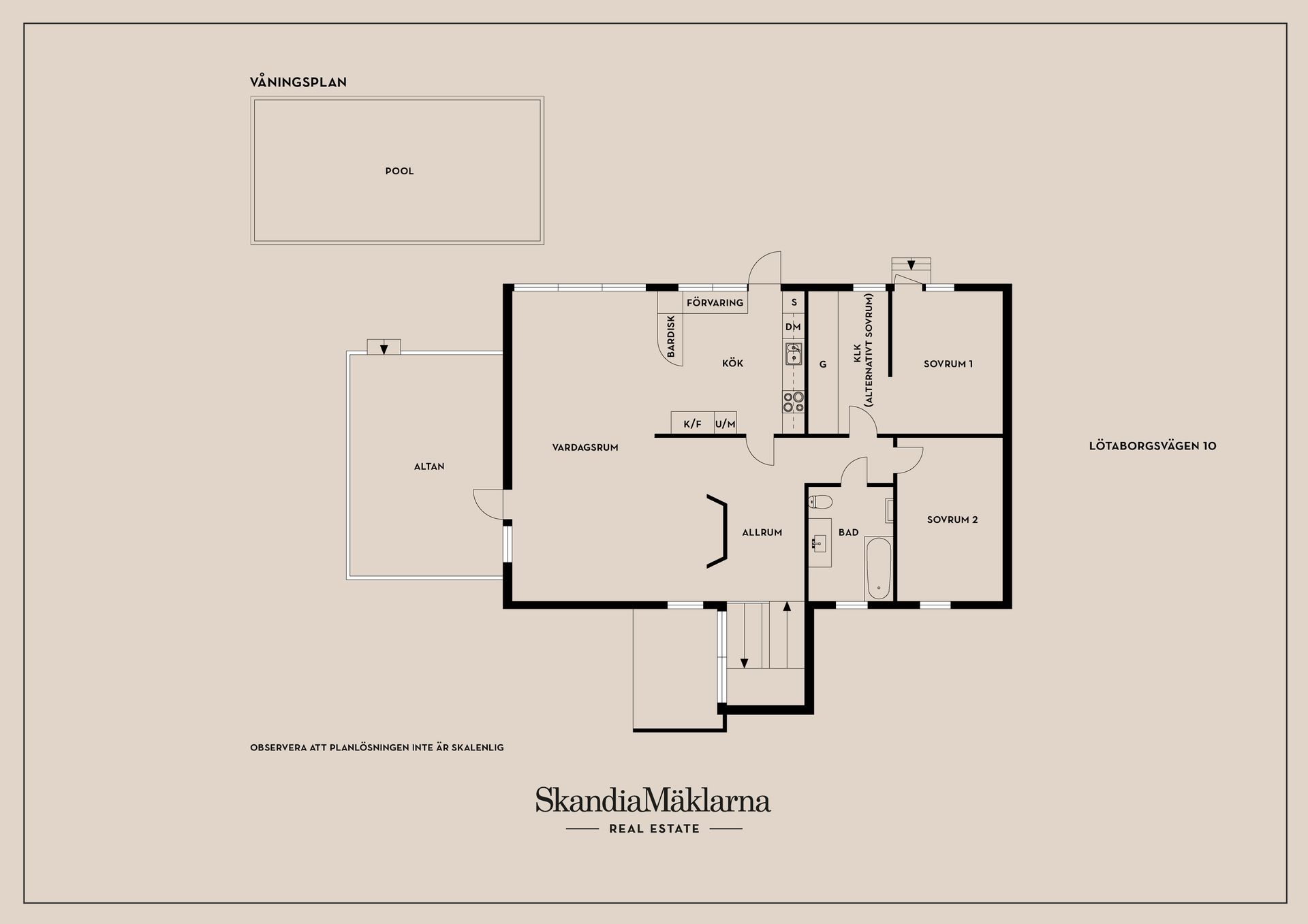 Villa, Lötaborgsvägen 10, Hjulsbro, Linköping
