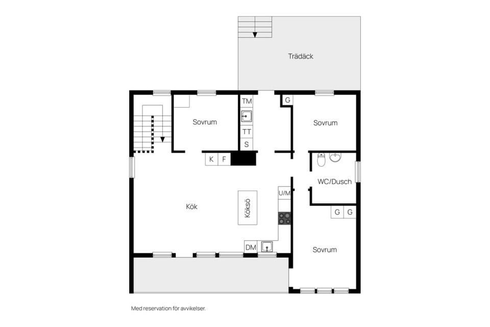 Villa, Harrvägen 18, Mjösund, Sundsvall