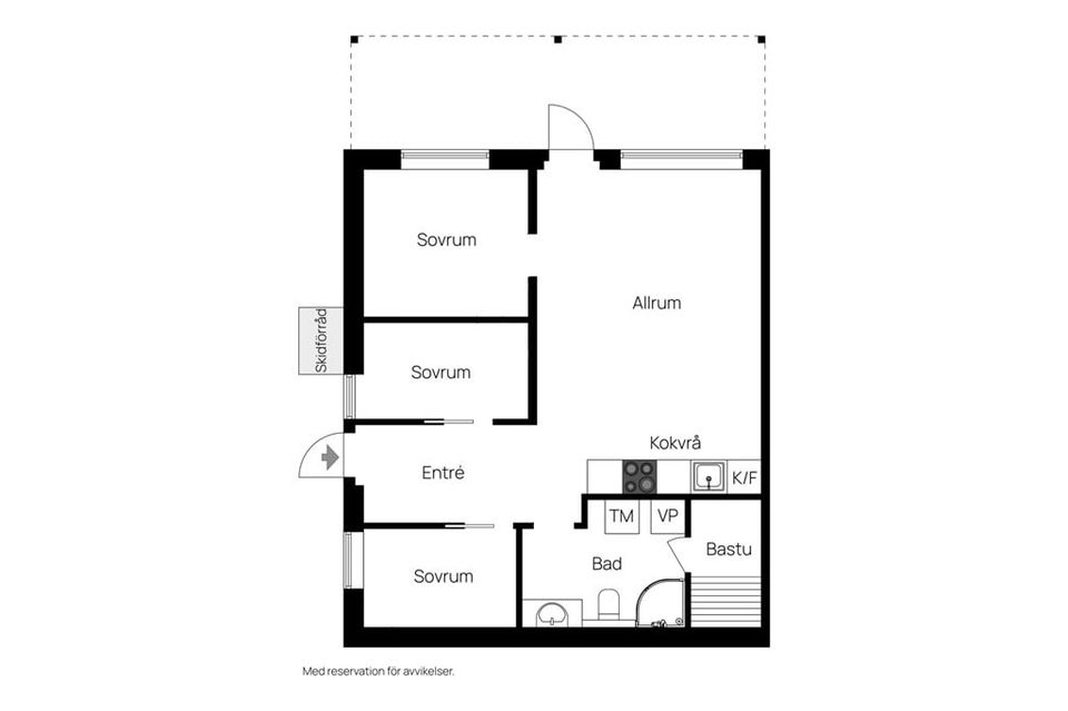Bostadsrätt, Tegefjäll Smultronet 23B, Tegefjäll, Åre