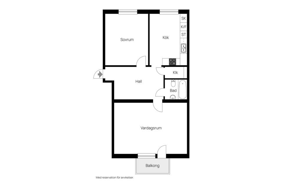 Bostadsrätt, Hästbergsvägen 5B, Haga, Falun