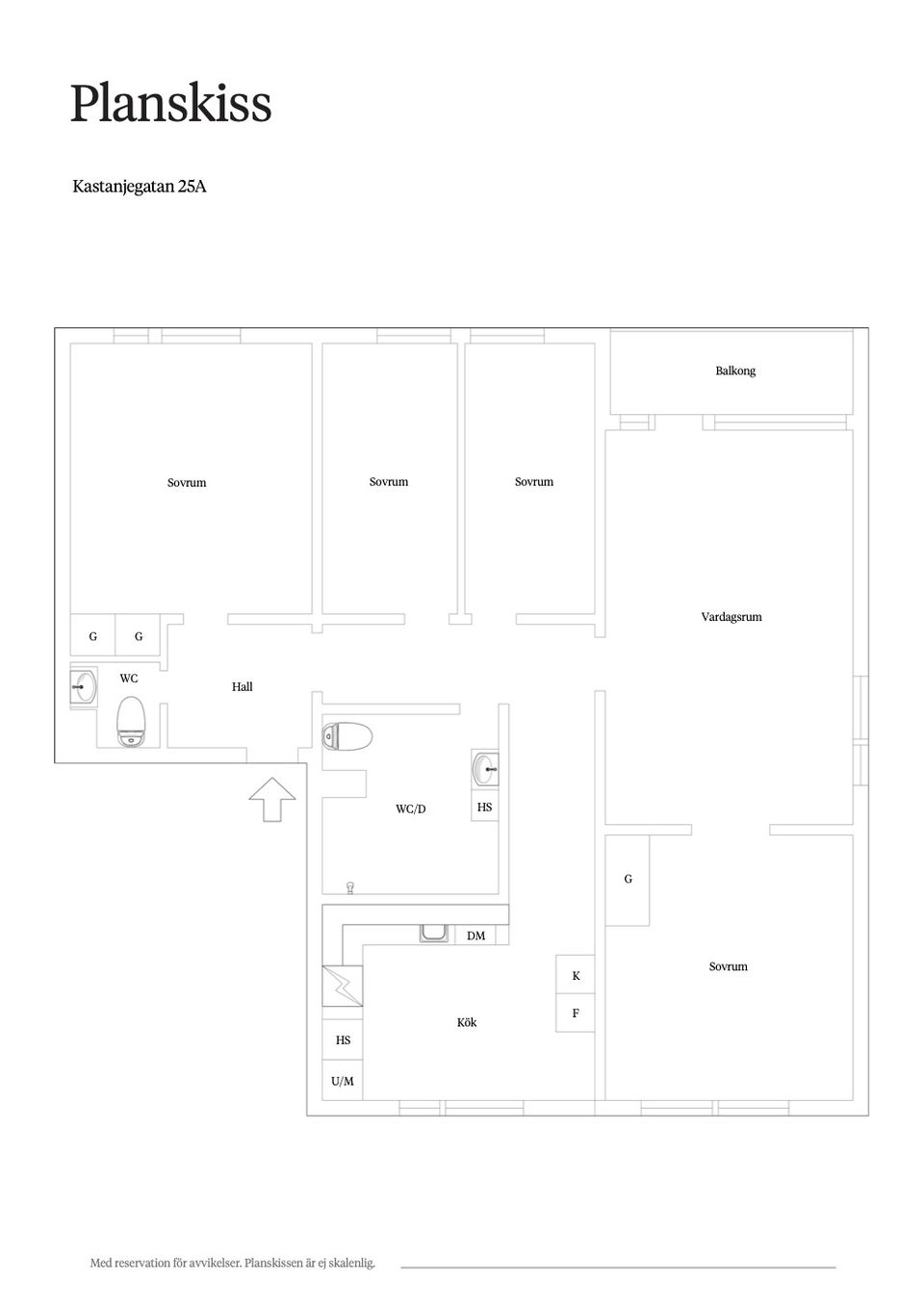 Bostadsrätt, Kastanjegatan 25A, Nilstorp, Lund