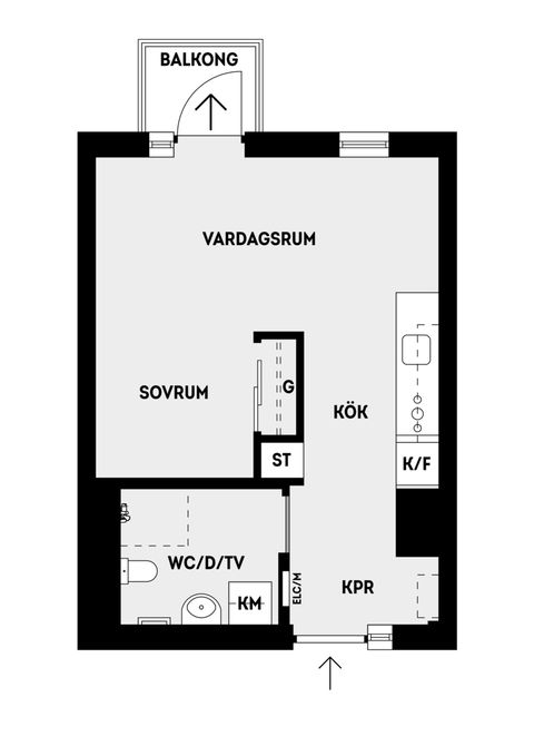 Bostadsrätt, Sadelgatan 9, 6 tr, Täby Park, Täby