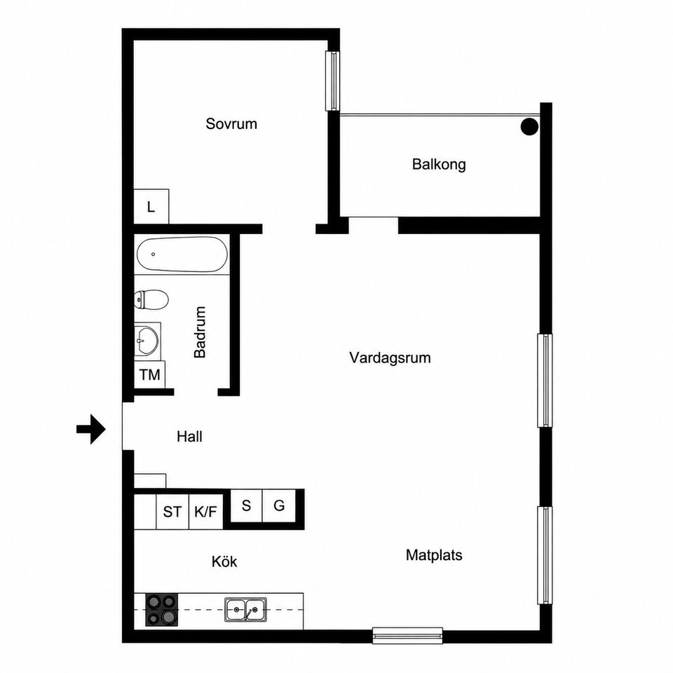 Bostadsrätt, Skogsduvevägen 9, Vetterslund, Västerås