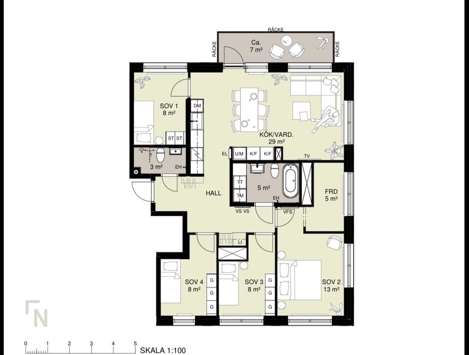 Bostadsrätt, Vasagatan 19, 13/13 tr!, Centrala Sundbyberg, Sundbyberg
