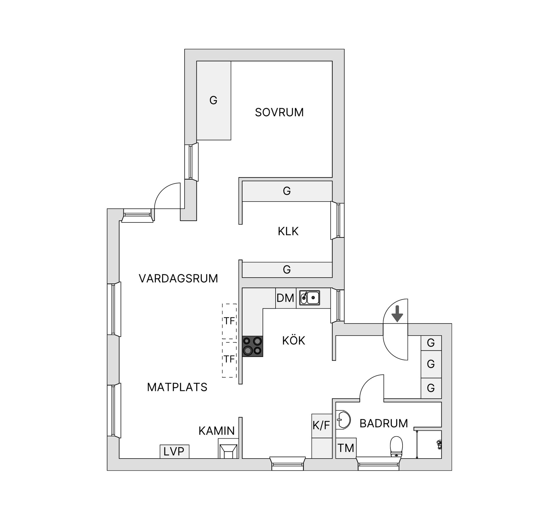 Fritidshus, Fårabökevägen 314, Åstorp