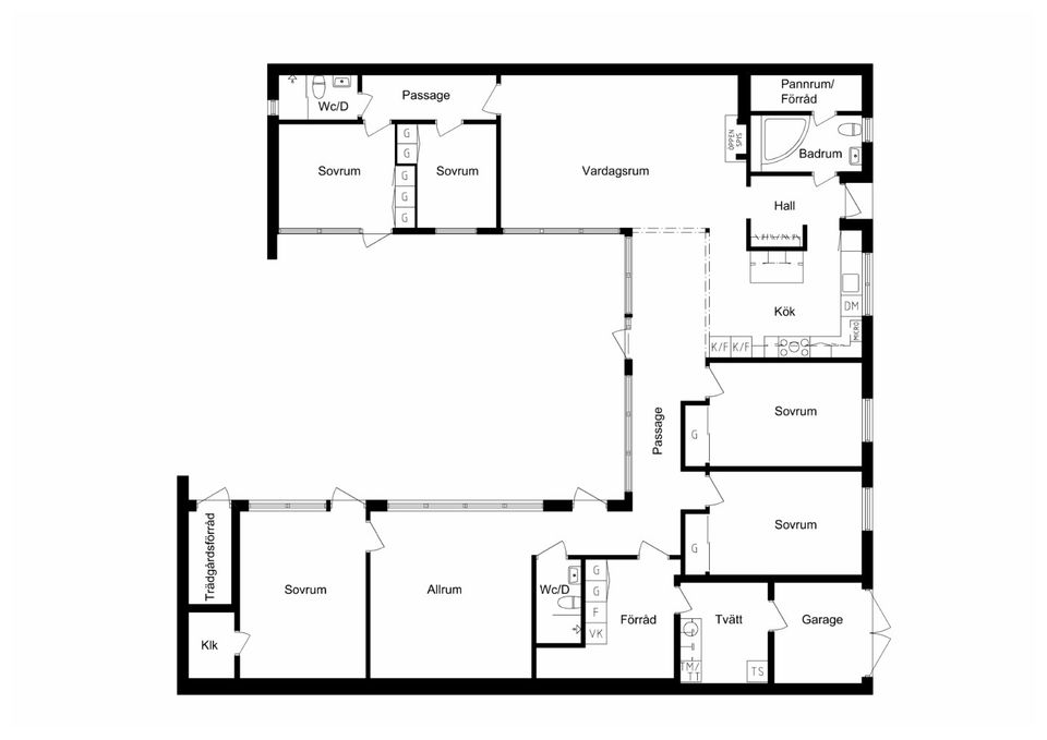 Radhus, Mångatan 2, Planetstaden, Lund