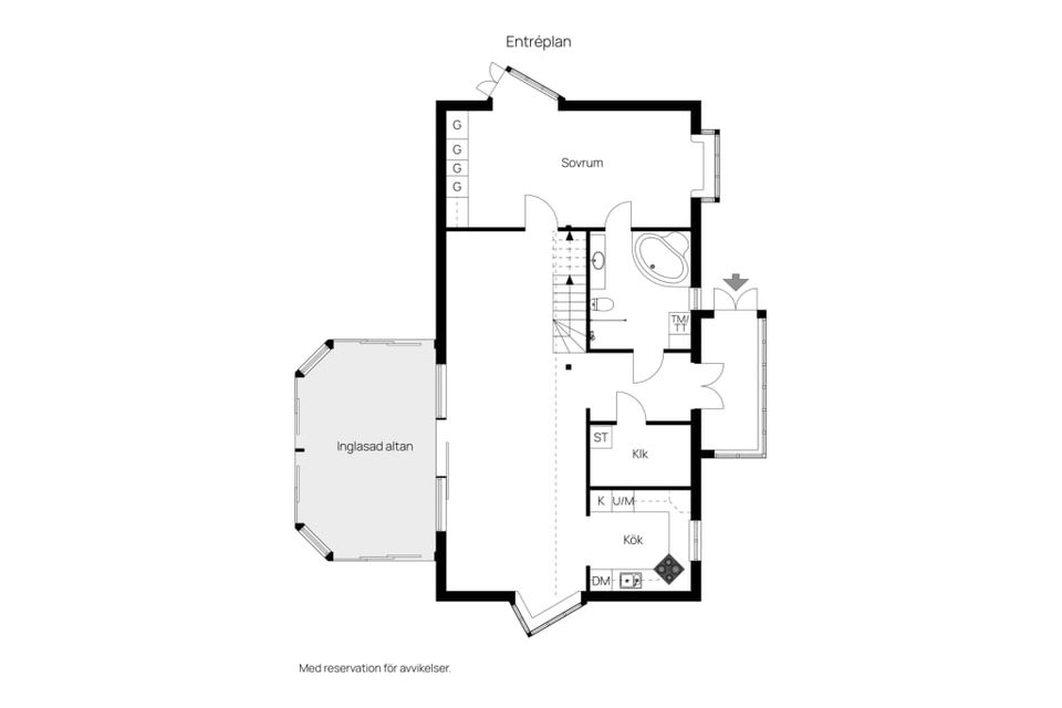 Villa, Sadelvägen 11, Balgö Brygga, Varberg