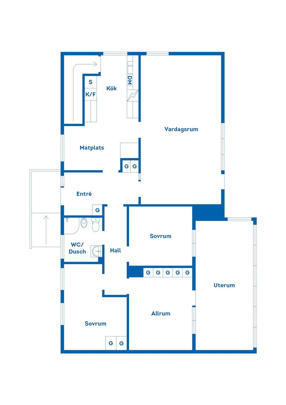Villa, Olsvägen 2, Osby - Centralt, Osby