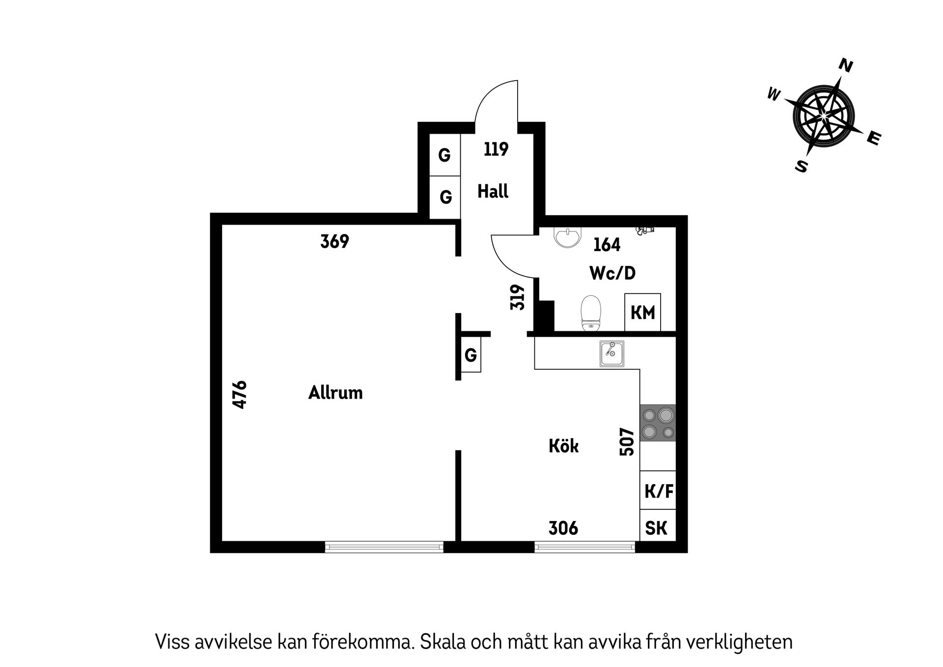 Bostadsrätt, Filipstadsbacken 66, 3tr, Farsta, Stockholm
