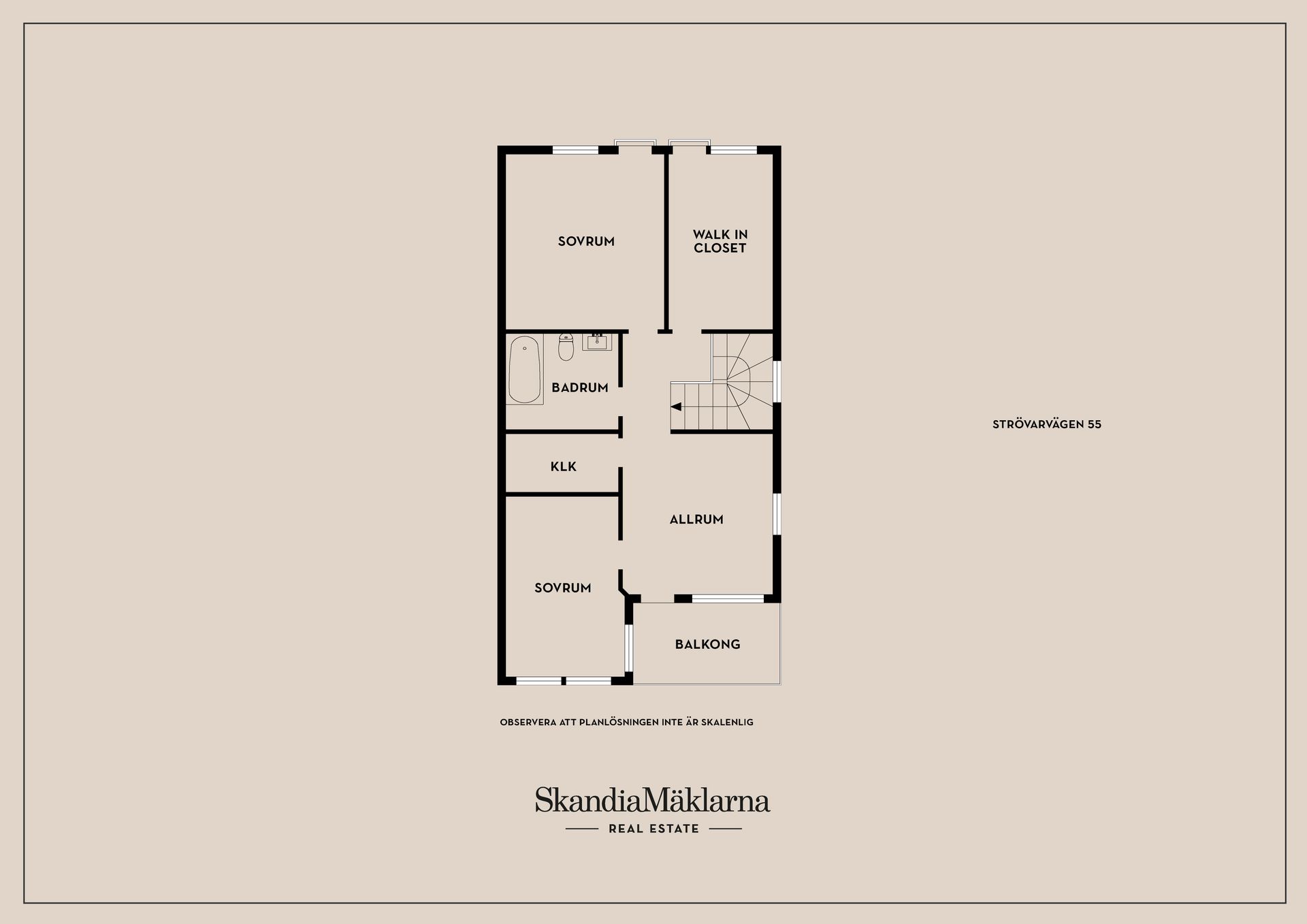 Radhus, Strövarvägen 55, Riksten, Botkyrka