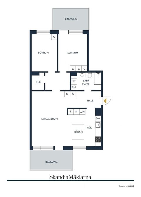 Bostadsrätt, Hedenströms väg 13, Tollare, Nacka