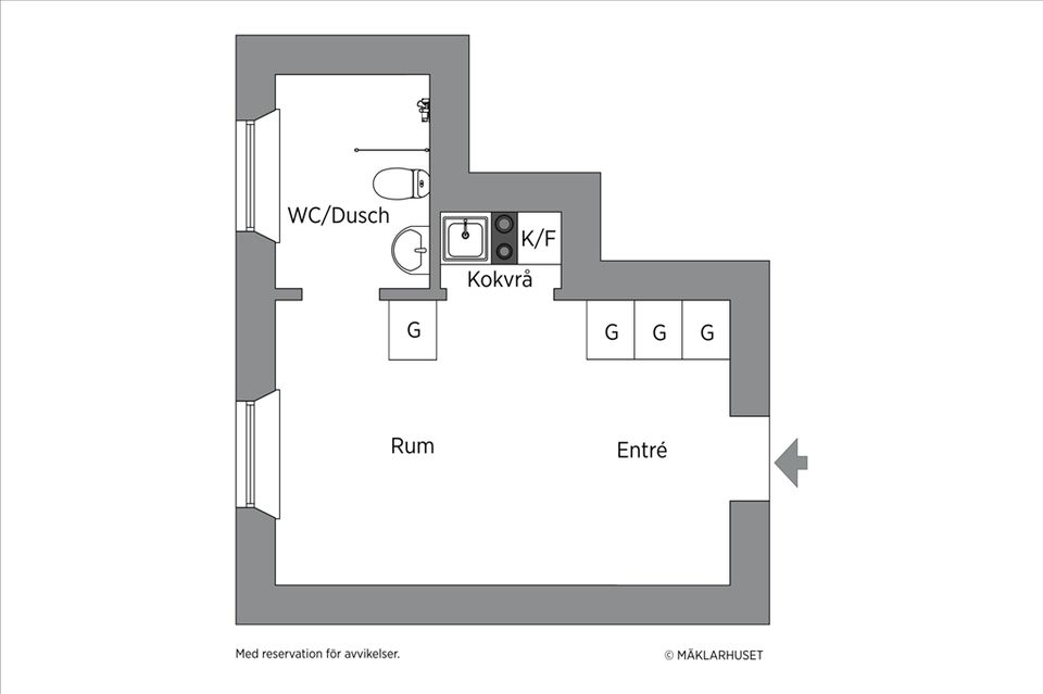Bostadsrätt, Follingbogatan 18, våning 4/4, Beckomberga, Stockholm