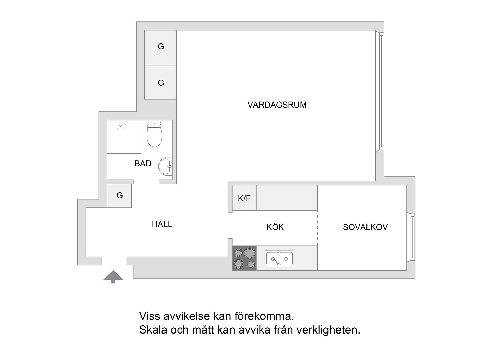 Bostadsrätt, Rosengatan 3A, Centrala Sundbyberg, Sundbyberg