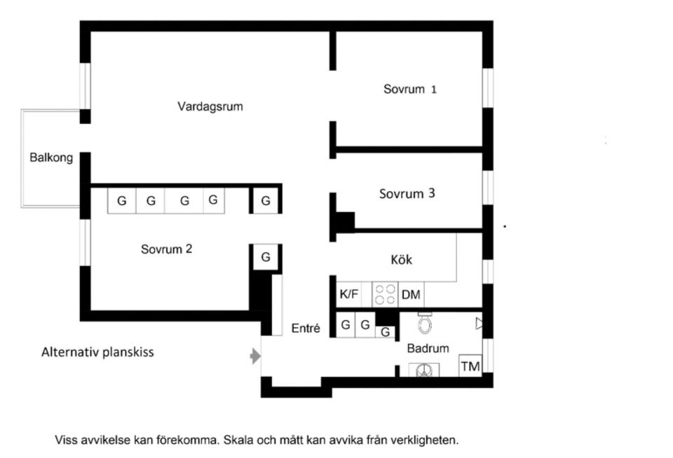 Bostadsrätt, Fredrikslundsvägen 16, Abrahamsberg / Åkeslund, Stockholm