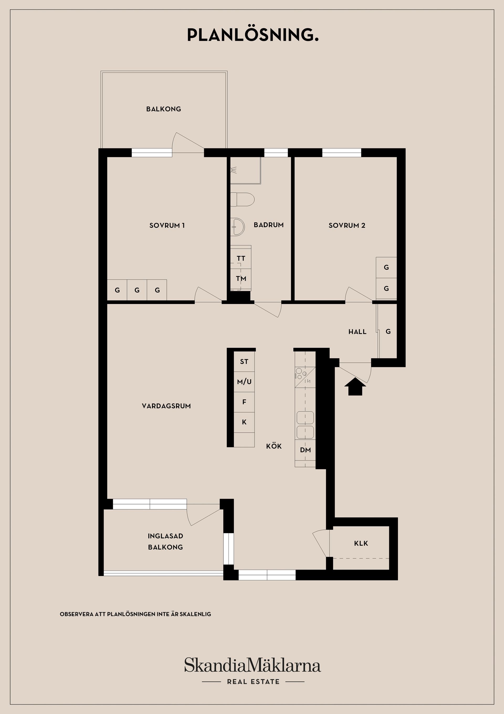 Bostadsrätt, Cirkusgränd 5 2 tr, Centrala Sollentuna/Tureberg, Sollentuna