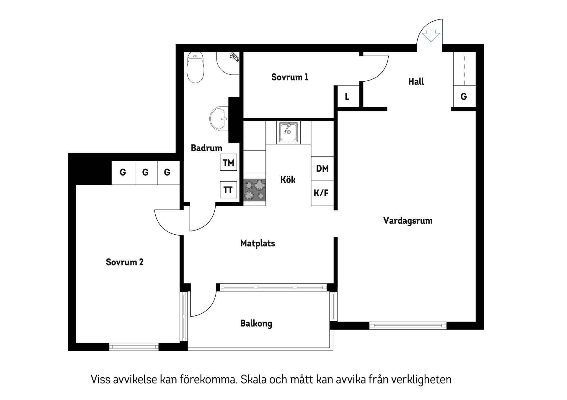 Bostadsrätt, Kampementsgatan 24, 3 tr, Gärdet, Stockholm