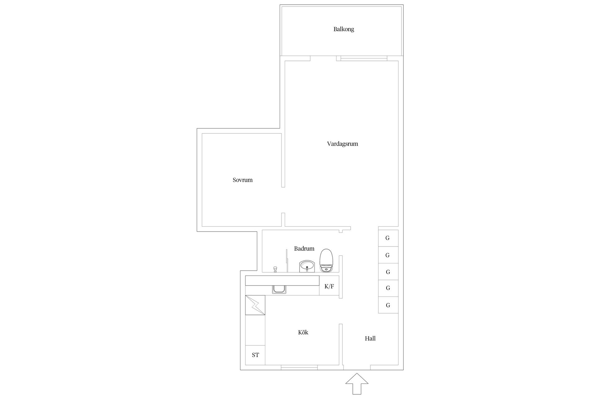 Bostadsrätt, Mårbackagatan 2, Hisings Backa, Göteborg