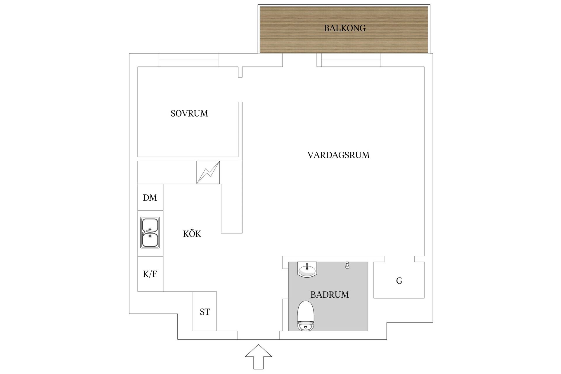 Bostadsrätt, Hunnebergsvägen 7, Bromma - Traneberg, Stockholm