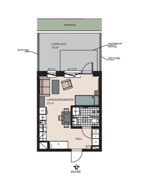 Bostadsrätt, Vattenkvarnsgatan 3, Jakobsberg - Söderdalen, Järfälla