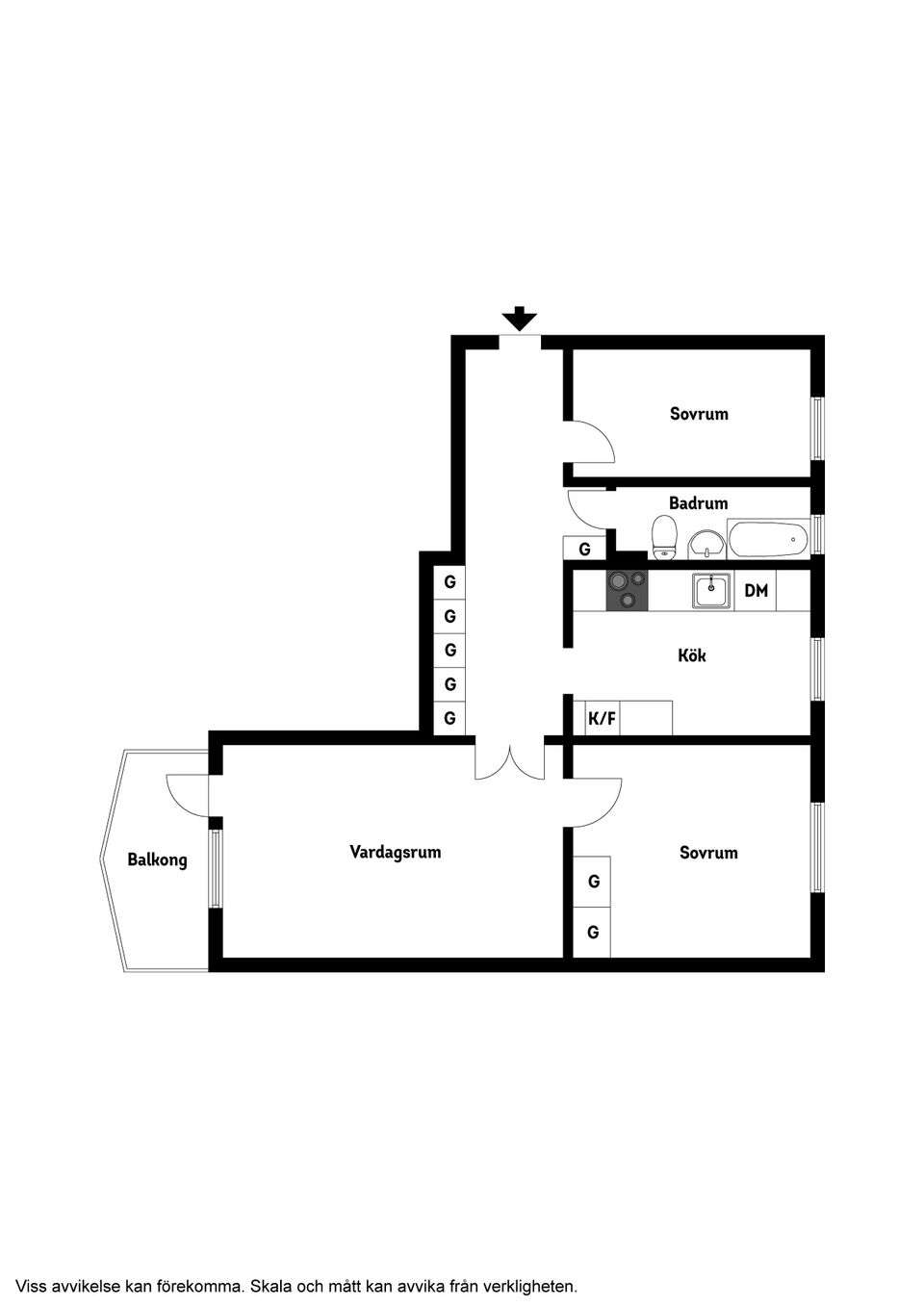 Bostadsrätt, Hagåkersgatan 7B, Bosgården, Mölndal