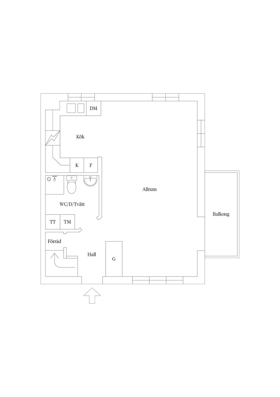 Bostadsrätt, Kungsgårdsvägen 58D, Skälby, Kalmar