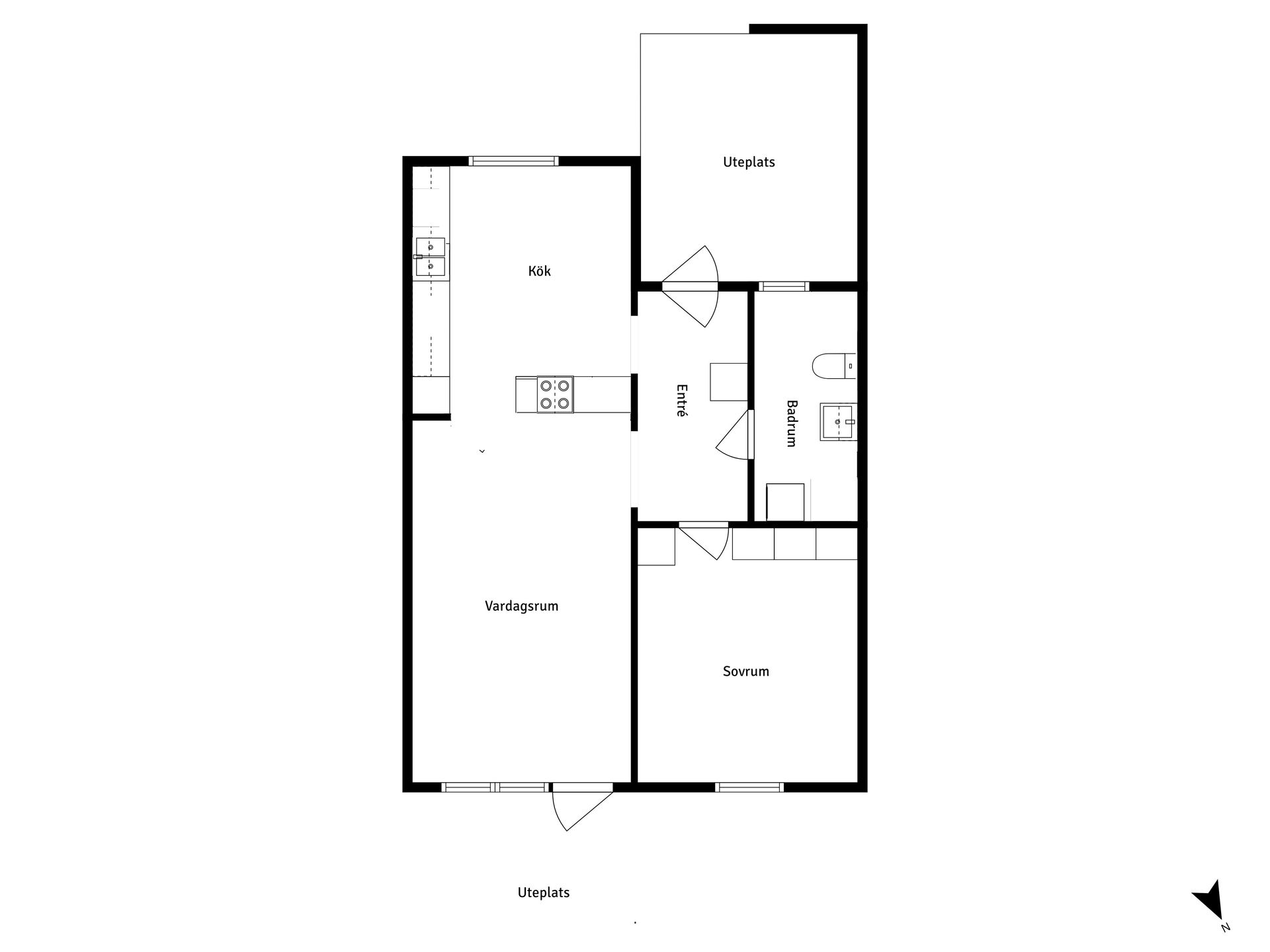 Radhus, Trangången 11, Bryngelstorp, Nyköping