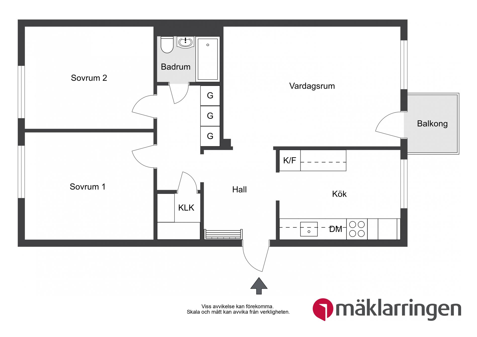 Bostadsrätt, Rondellen 18, Kallhäll, Järfälla