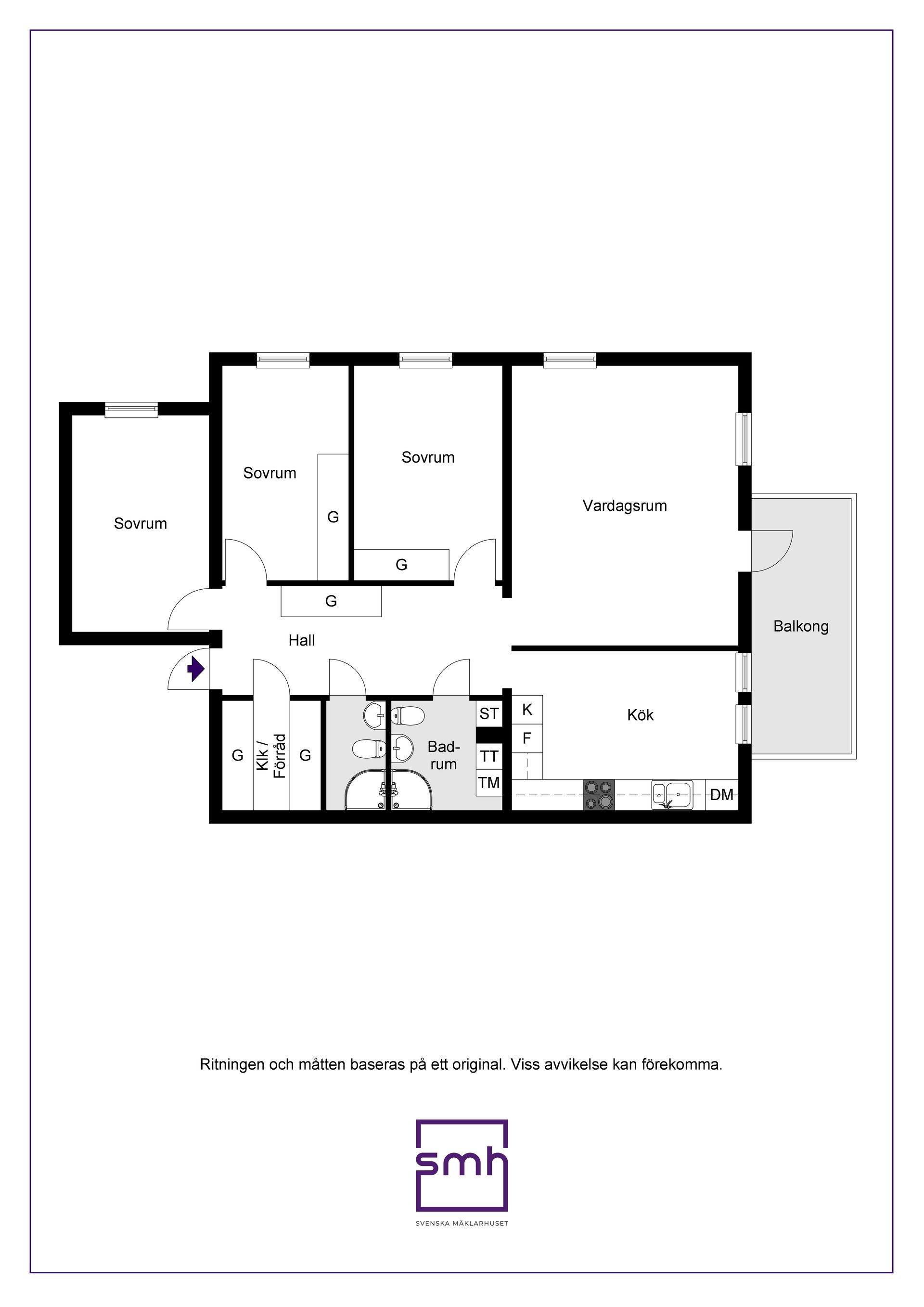 Bostadsrätt, Melofonstigen 2, Kungsängen/Brunna, Upplands-Bro