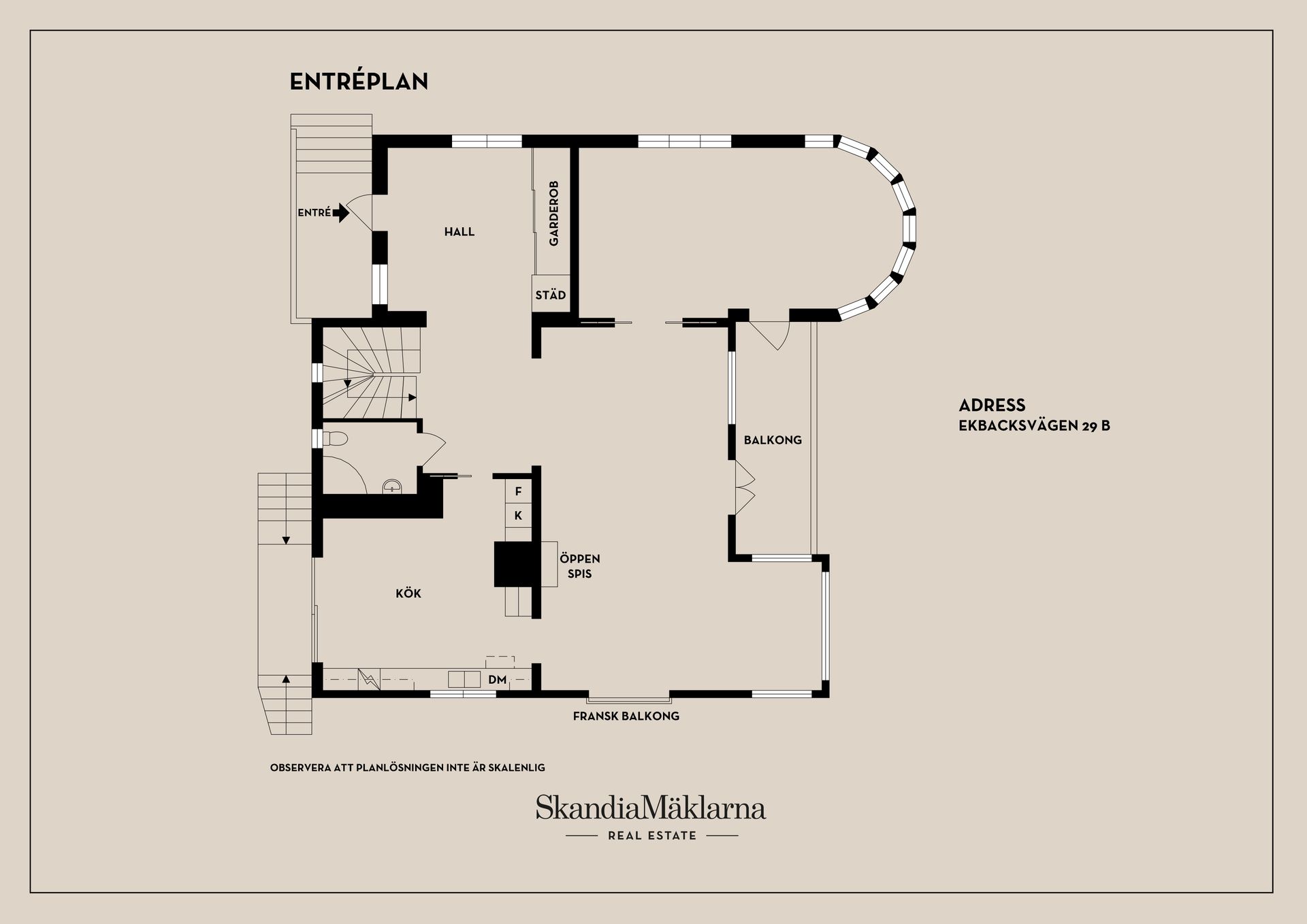 Villa, Ekbacksvägen 29B, Danderyd - Klingsta, Danderyd